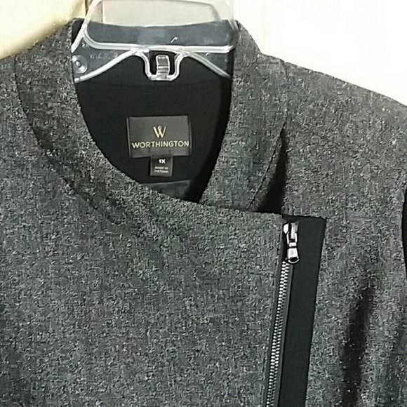 Worthington Moto Zip Jacket - Picture 3 of 8